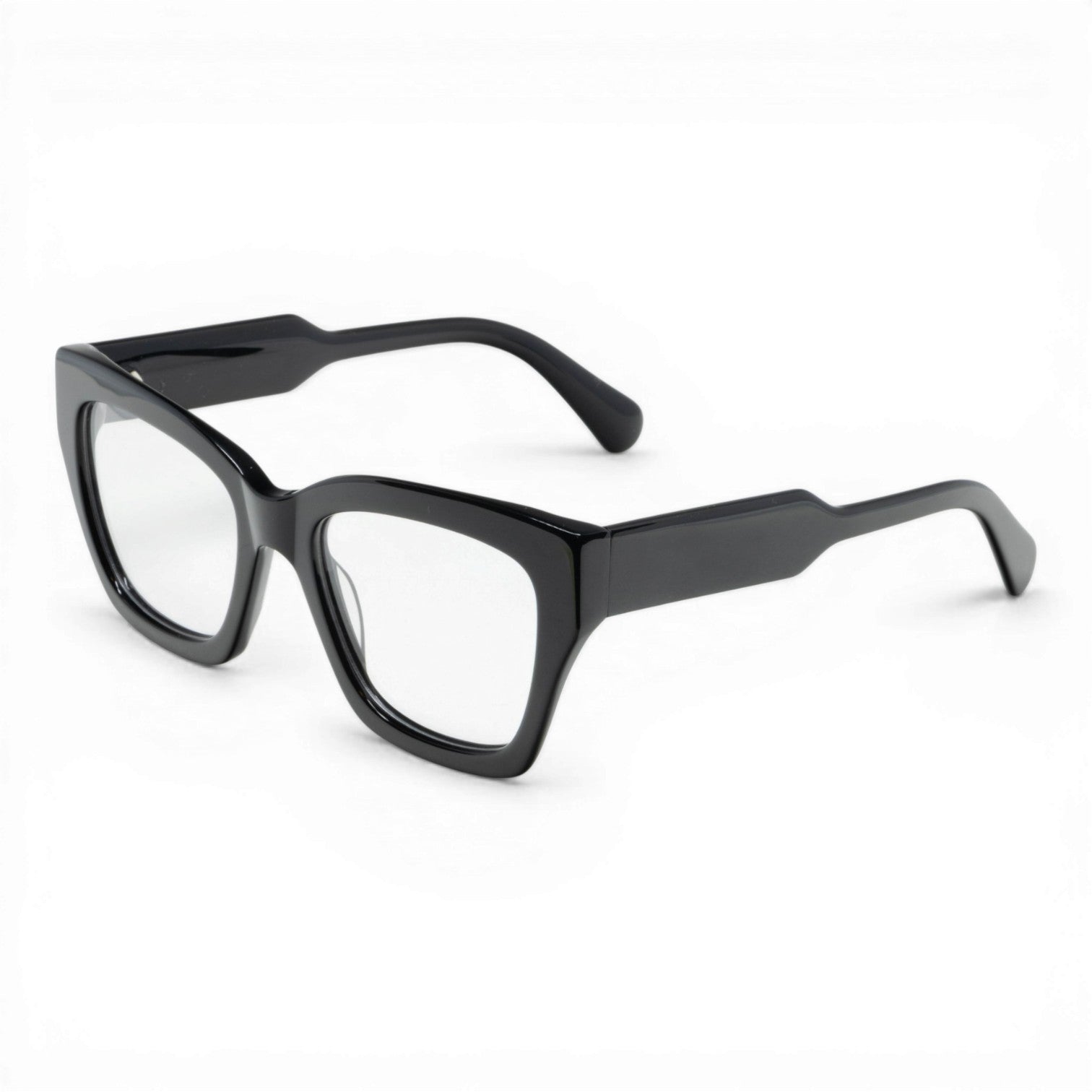 Black butterfly glasses