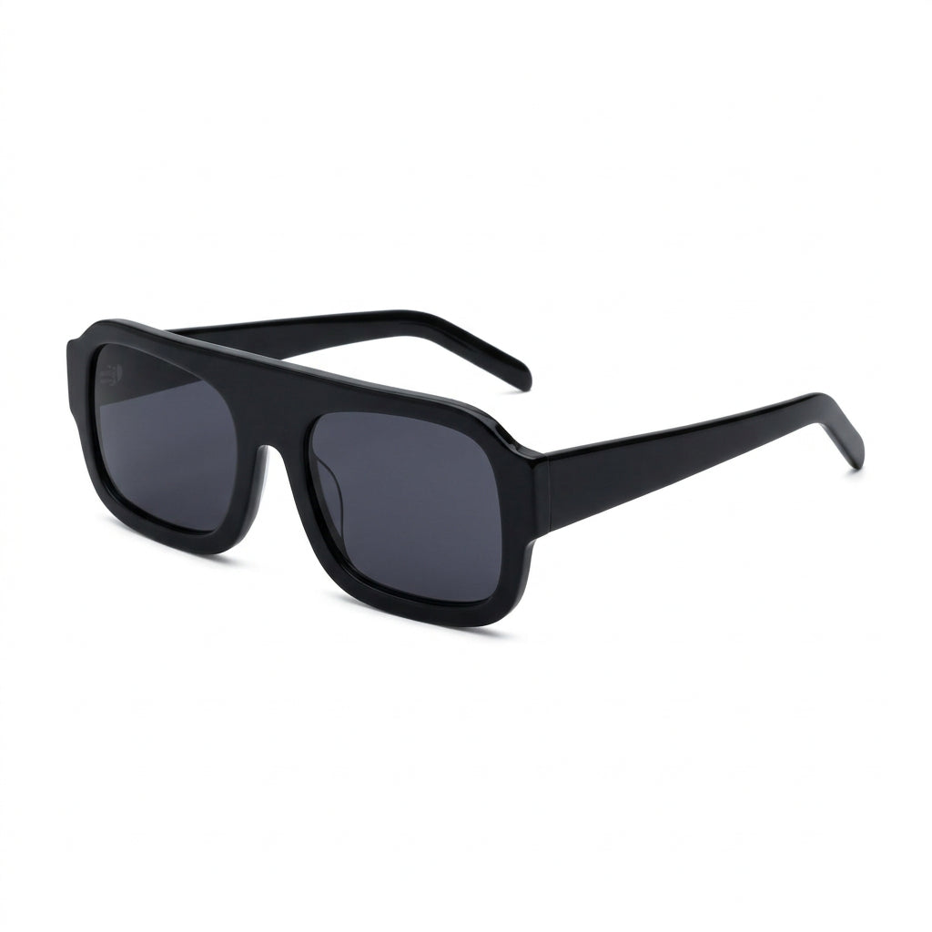 Aviator black sunglasses