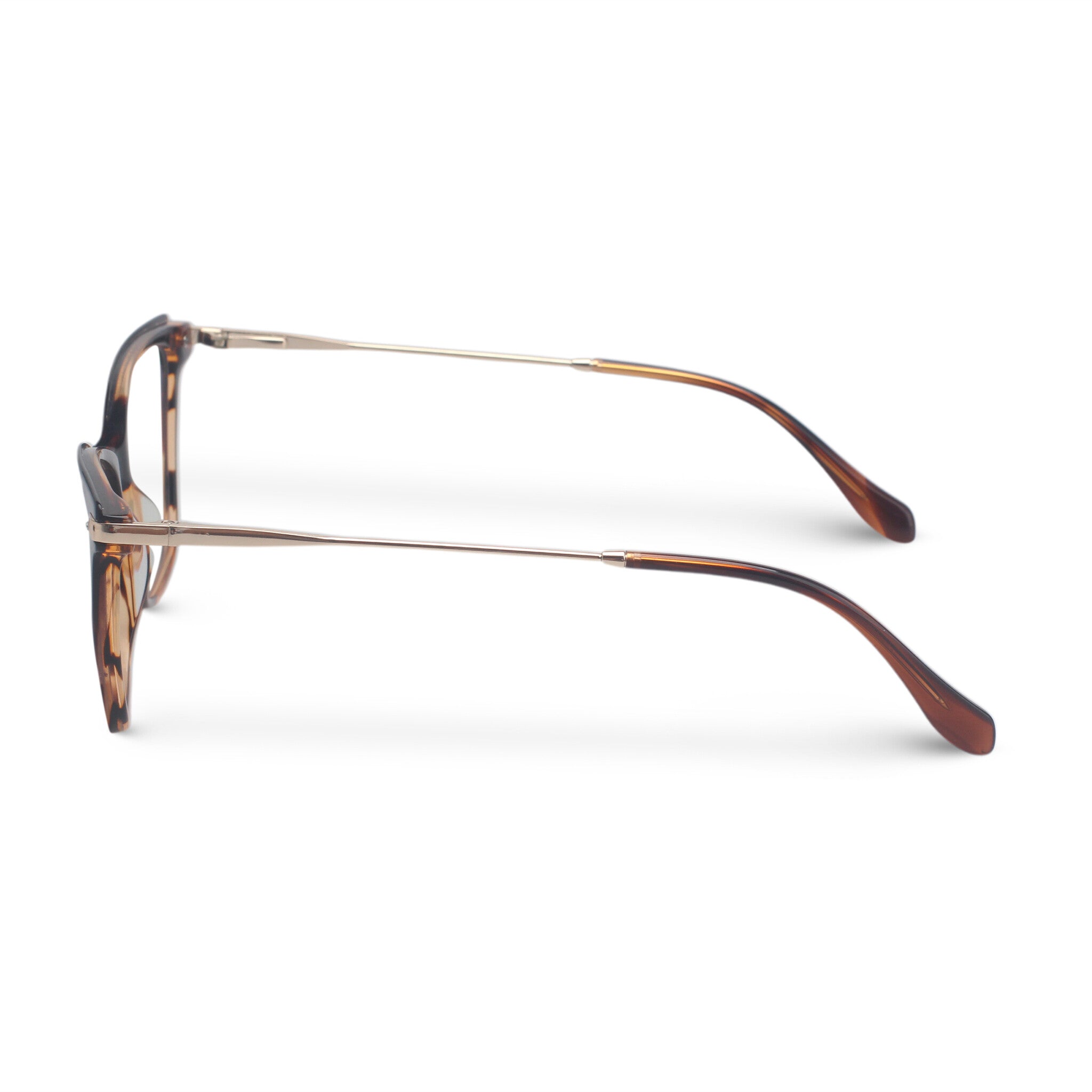 Cat-eye tortoise eyeglasses