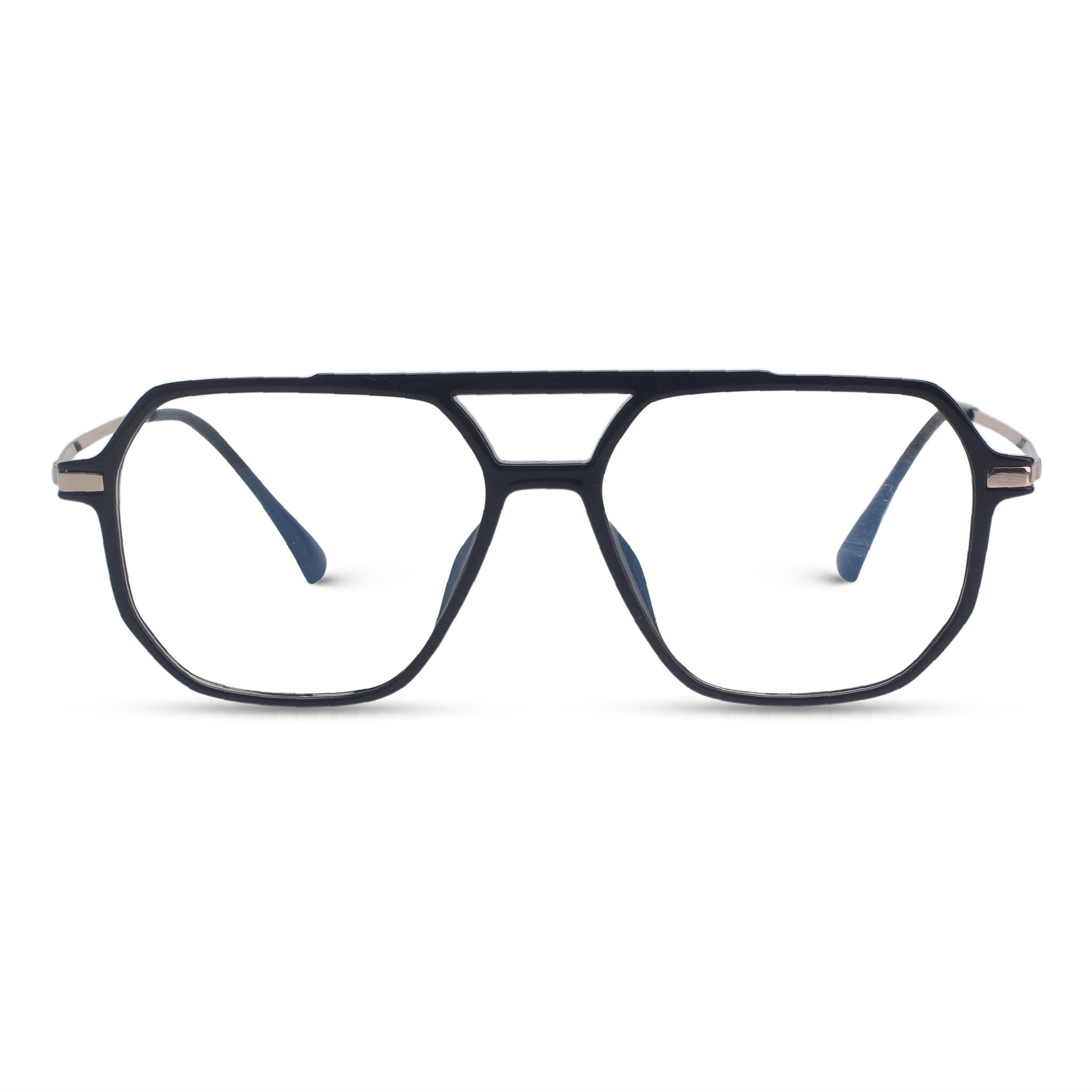 Aviator black eyeglasses