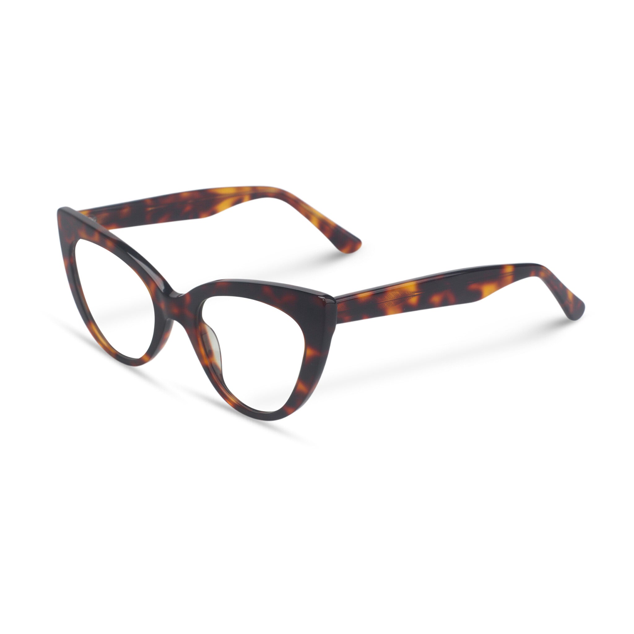 Women cat-eye tortoise eyeglasses