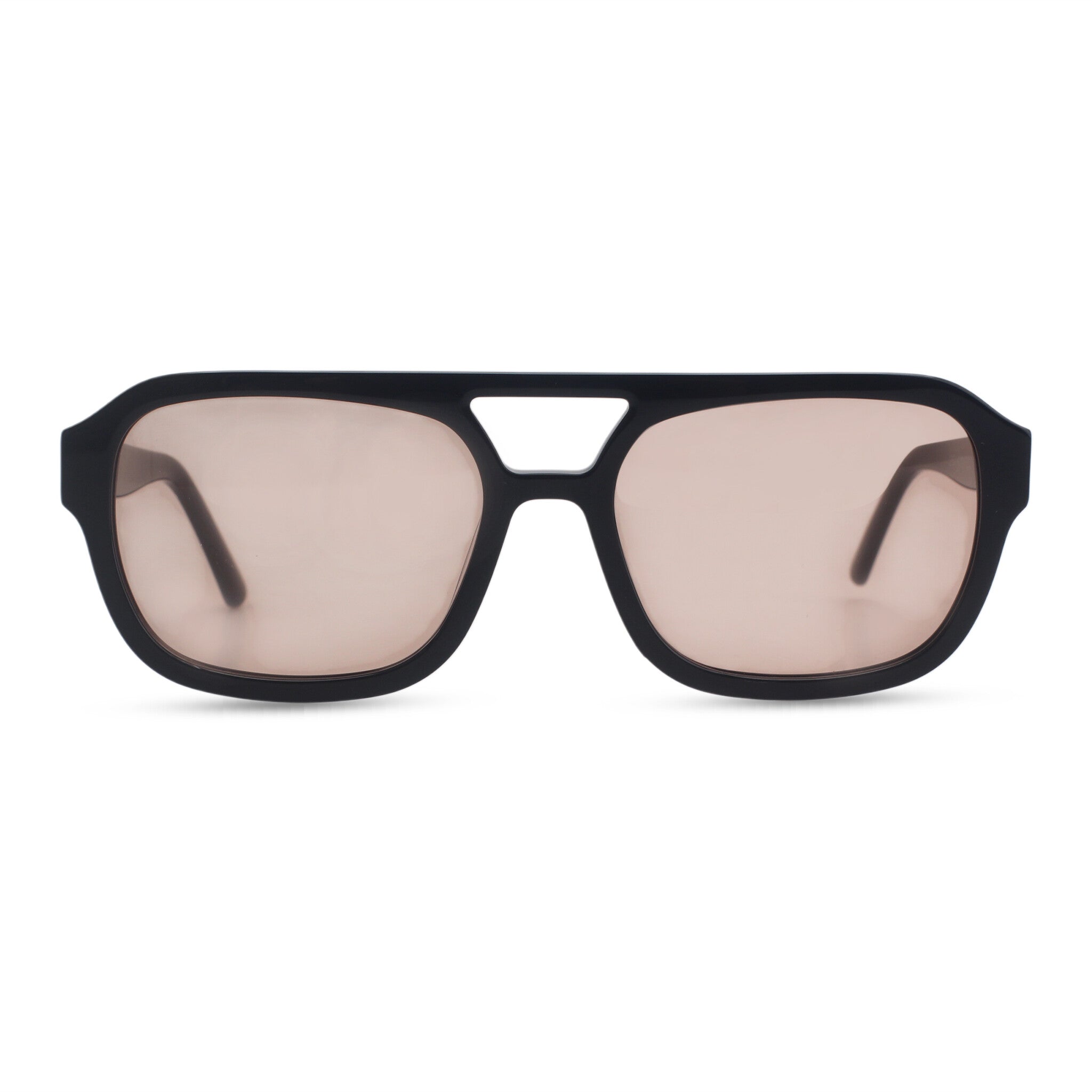 Stylish aviator black sunglasses