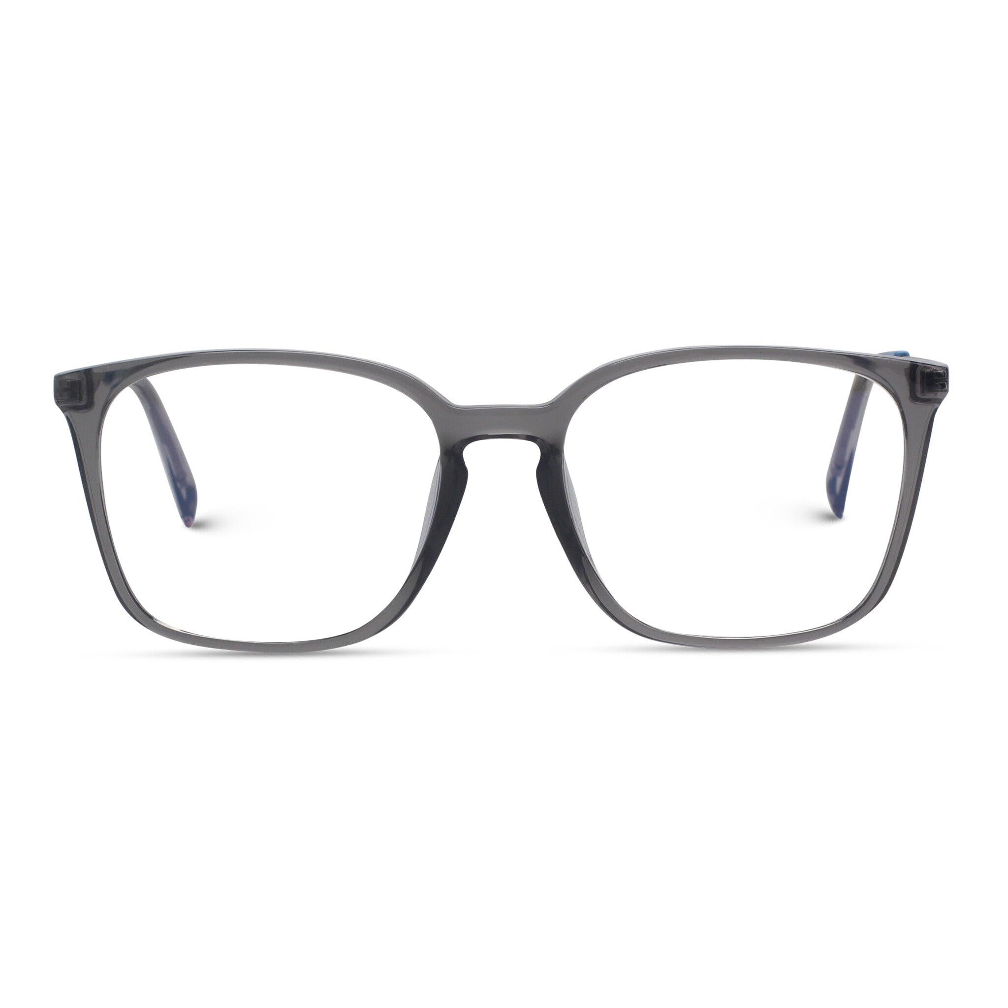 Classic square grey eyeglasses