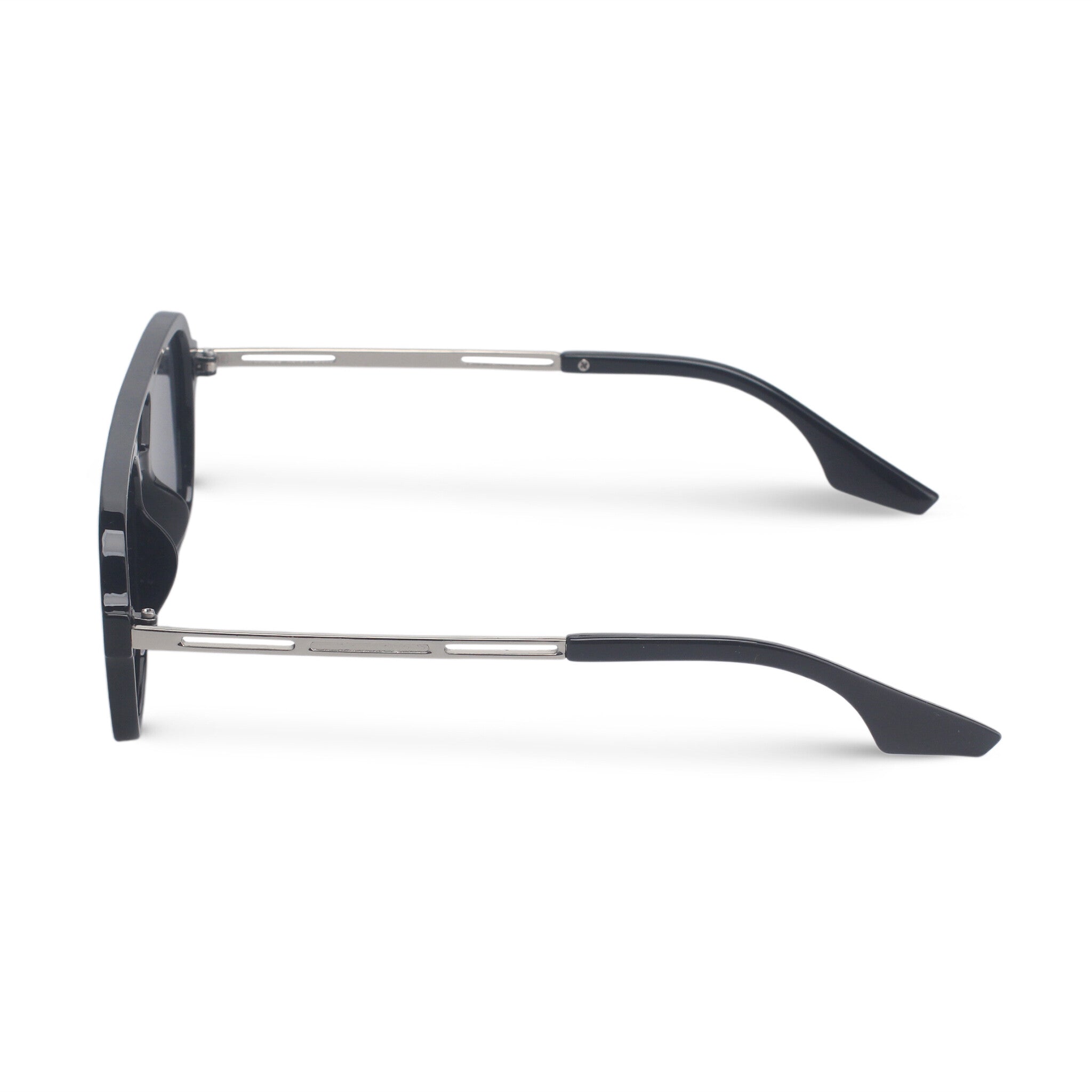 Classic black aviator sunglasses