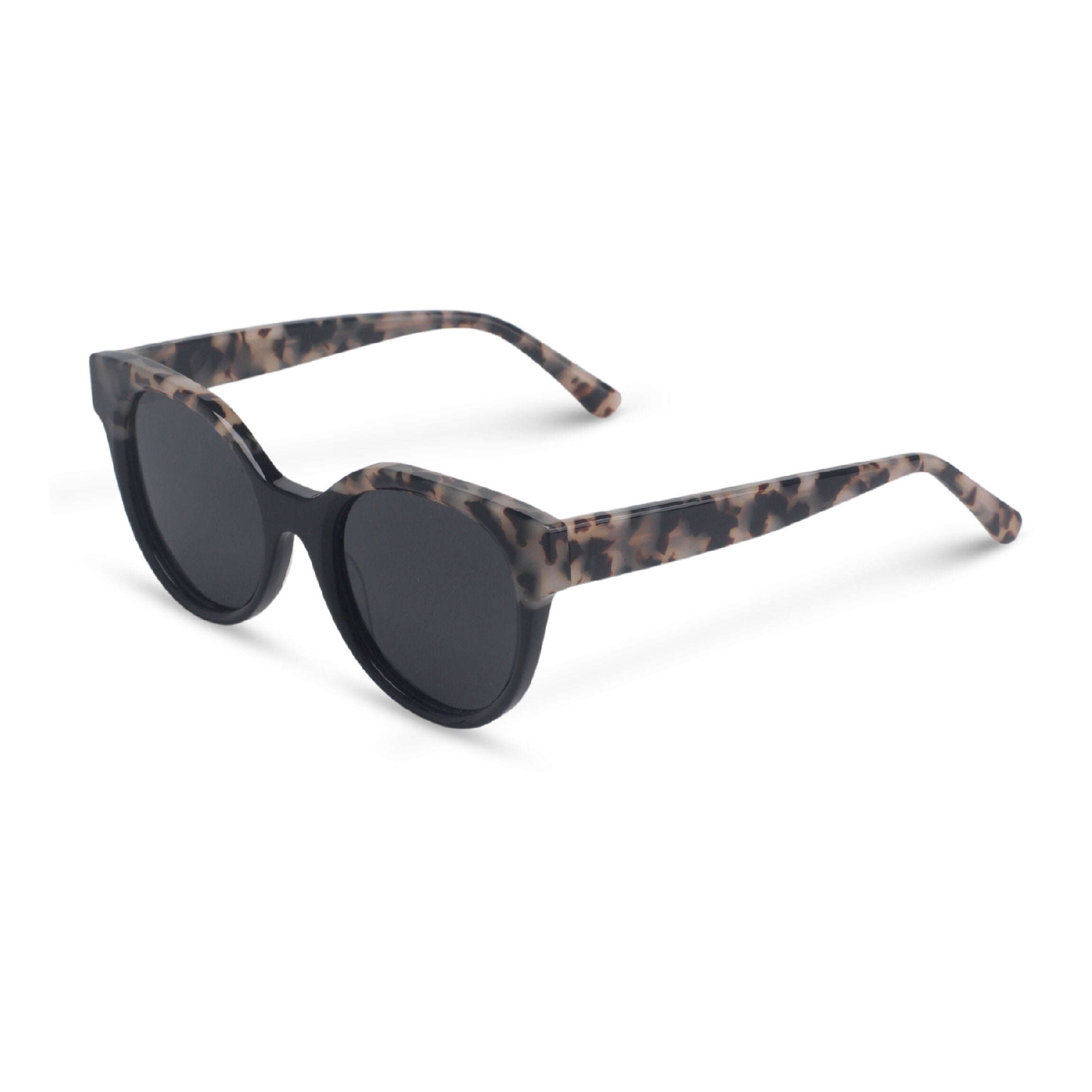 Dark tortoise women cat-eye sunglasses