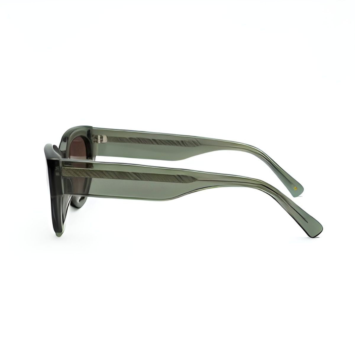 Green cateye sunglasses