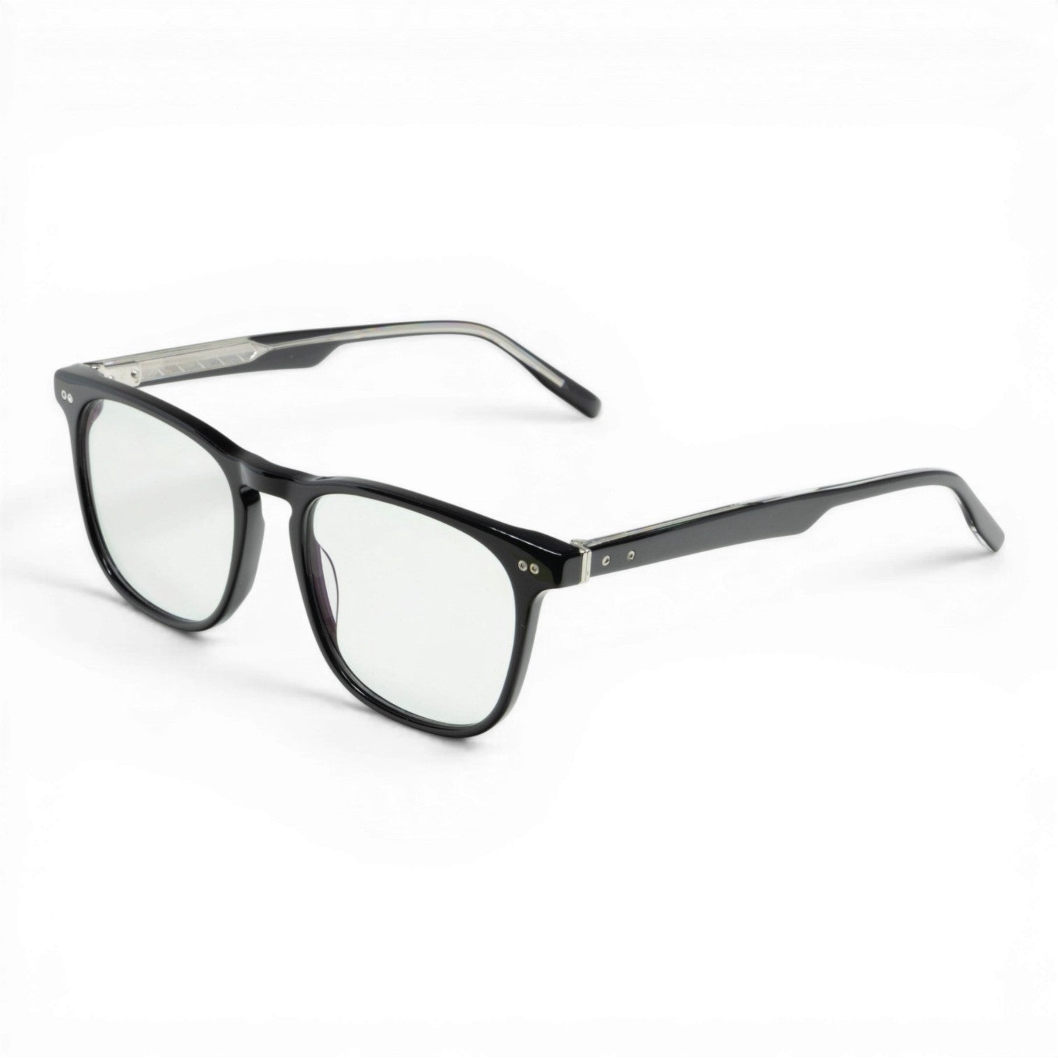 black square glasses