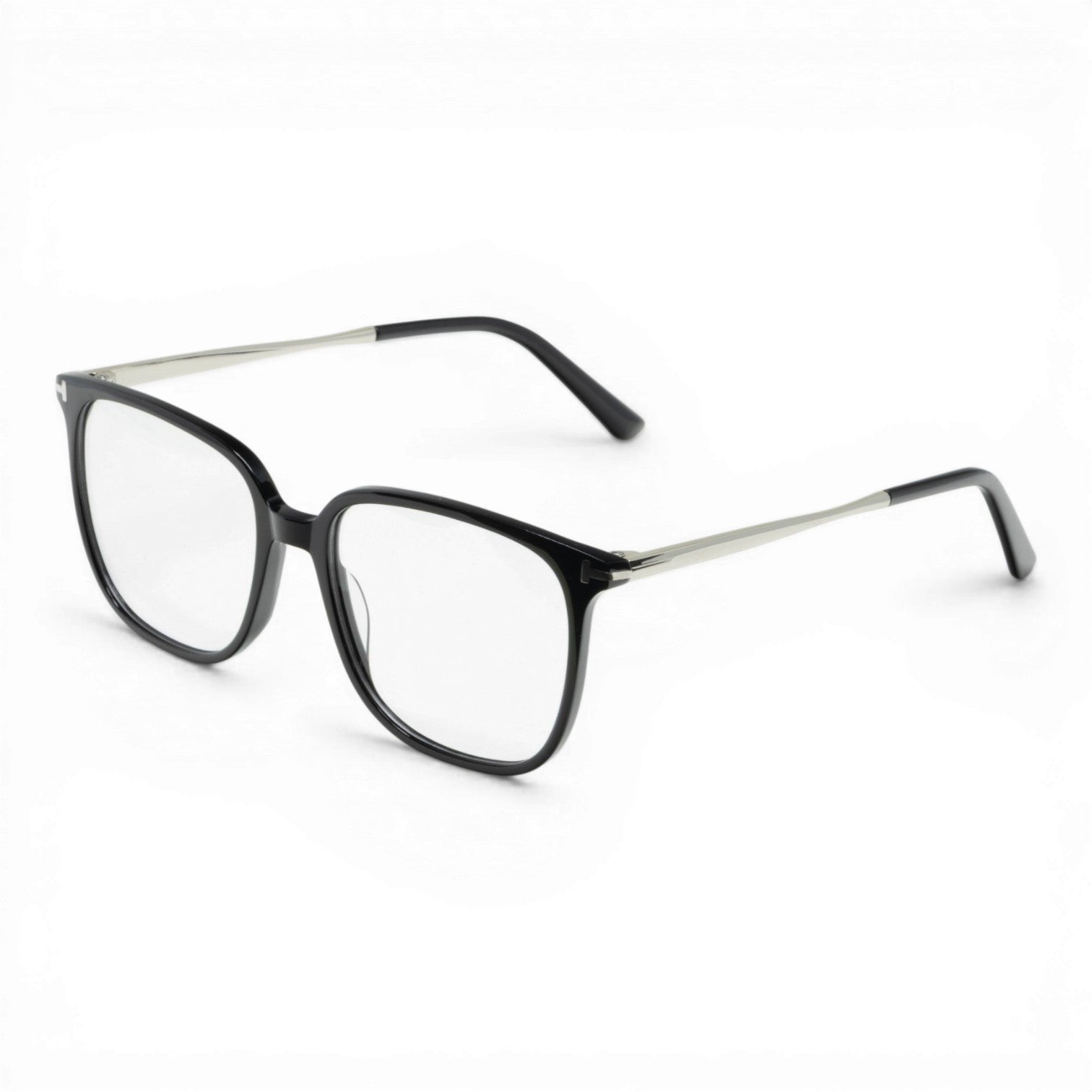 black square glasses