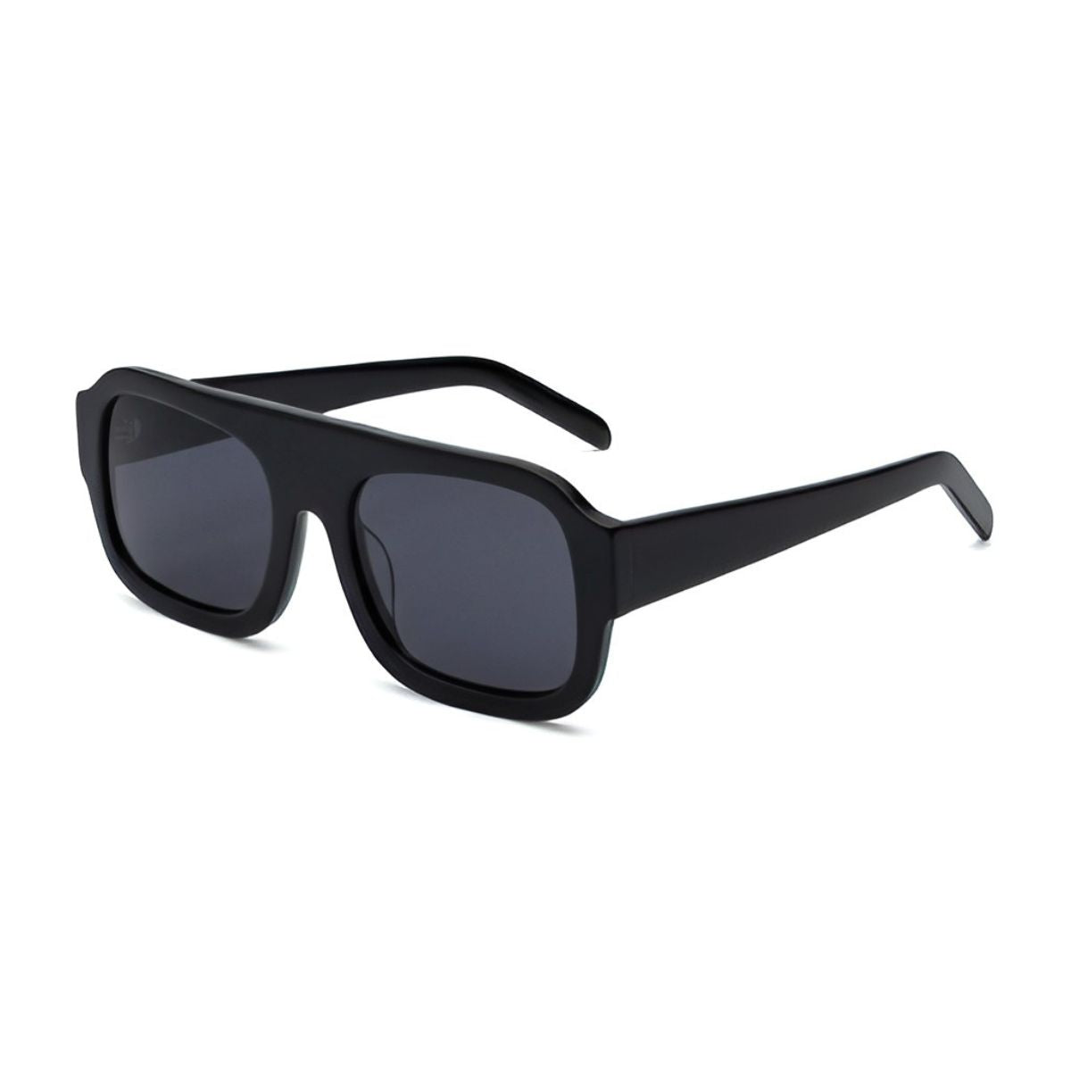Black aviator sunglasses